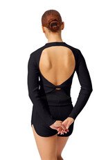 Capezio CK11012W-Coppola Chandail Manches Longues NOIR