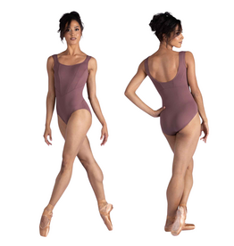 Danshuz 26105A-Harlowe Seamed Tank Leotard