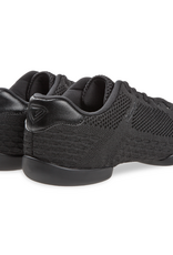 Diamant 213-503-111-Unisex SplitSole Dance Mesh-Sneaker-BLACK