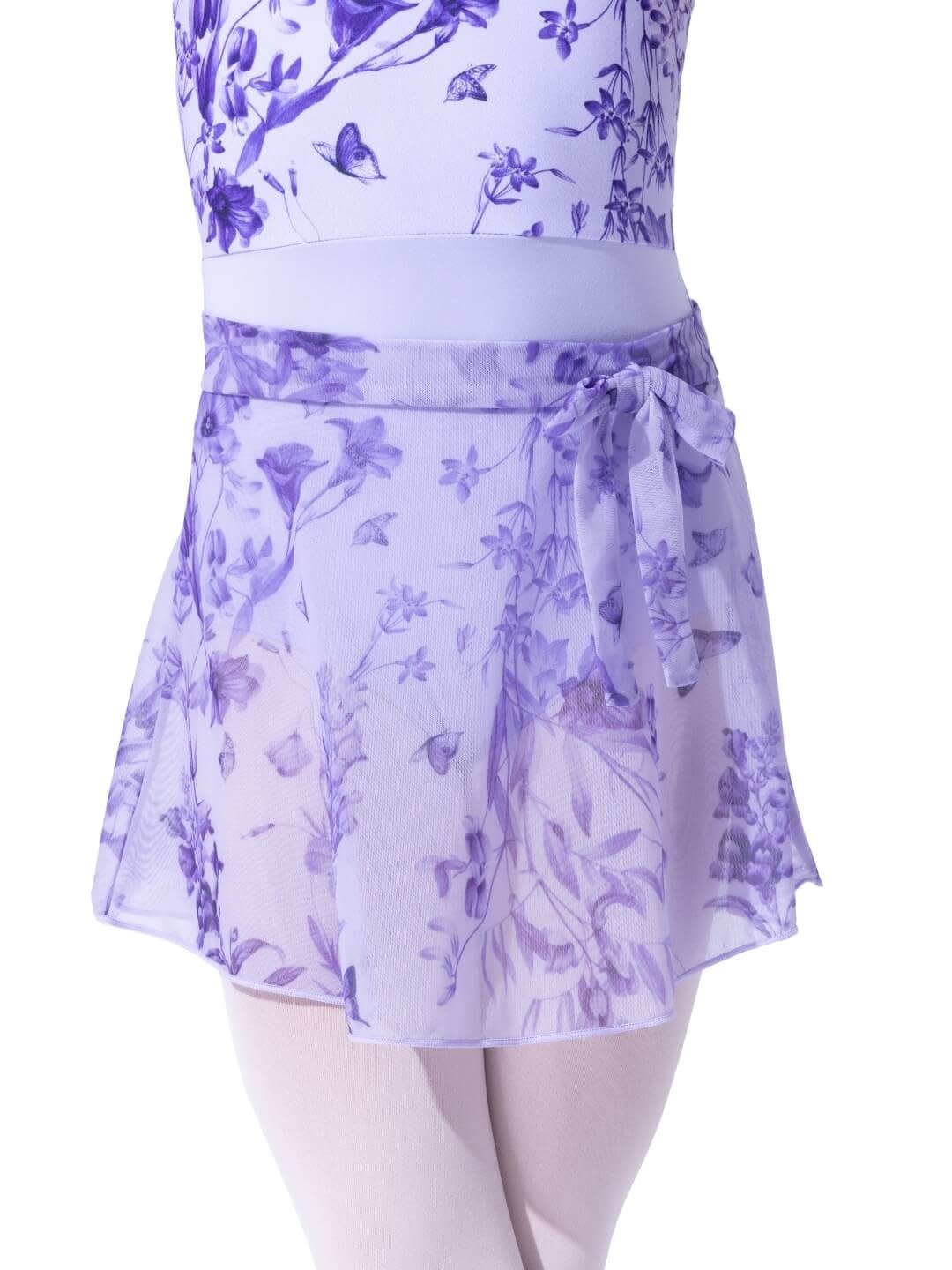 Capezio F12645C-Jupe à Ruban Féerique en Toilet