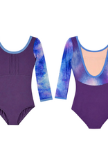 AK Dancewear CELIA-Sleeve Leotard in Allure · Sunset