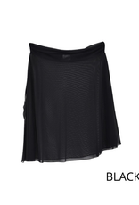 AK Dancewear KEIRA-LuxMesh™ Asymmetrical Pull-On Skirt