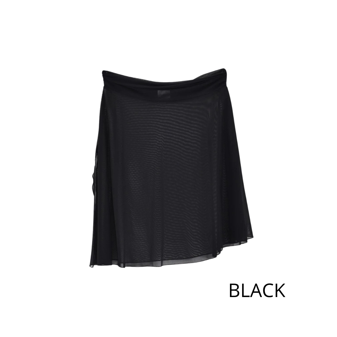 AK Dancewear KEIRA-LuxMesh™ Asymmetrical Pull-On Skirt
