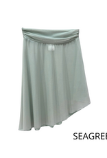 AK Dancewear KEIRA-Jupe Asymétrique à Enfiler LuxMesh™