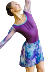 AK Dancewear ALLURE-LuxMesh™ Wrap Skirt One Size·Sunset