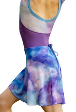 AK Dancewear ALLURE-Jupe Portefeuille -LuxMesh™ Taille unique · Coucher de Soleil