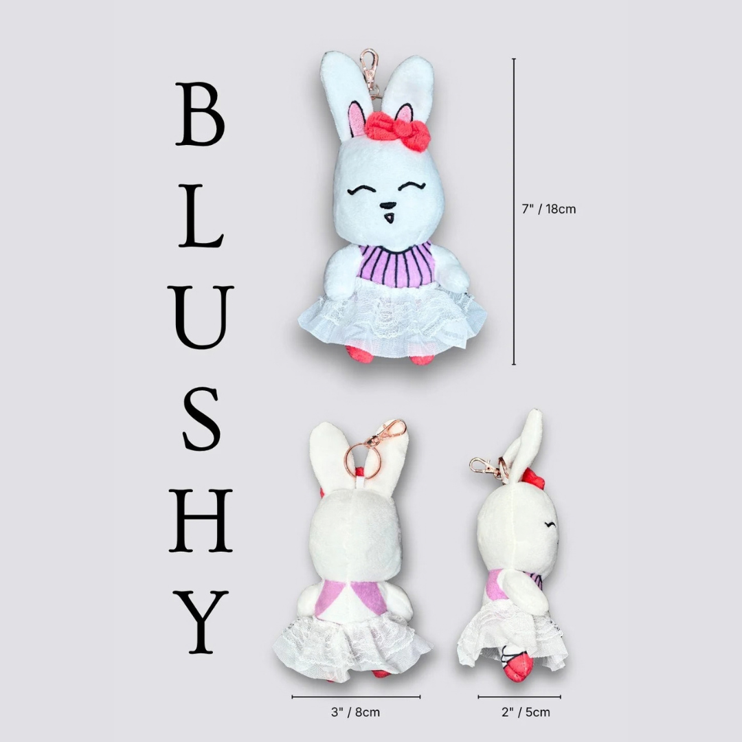AK Dancewear AK-Motleyville Porte-Clés Peluche – BLUSHY