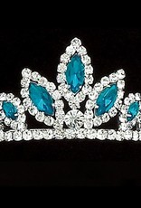 Dasha 2803-Rhinestone with Color Tiara