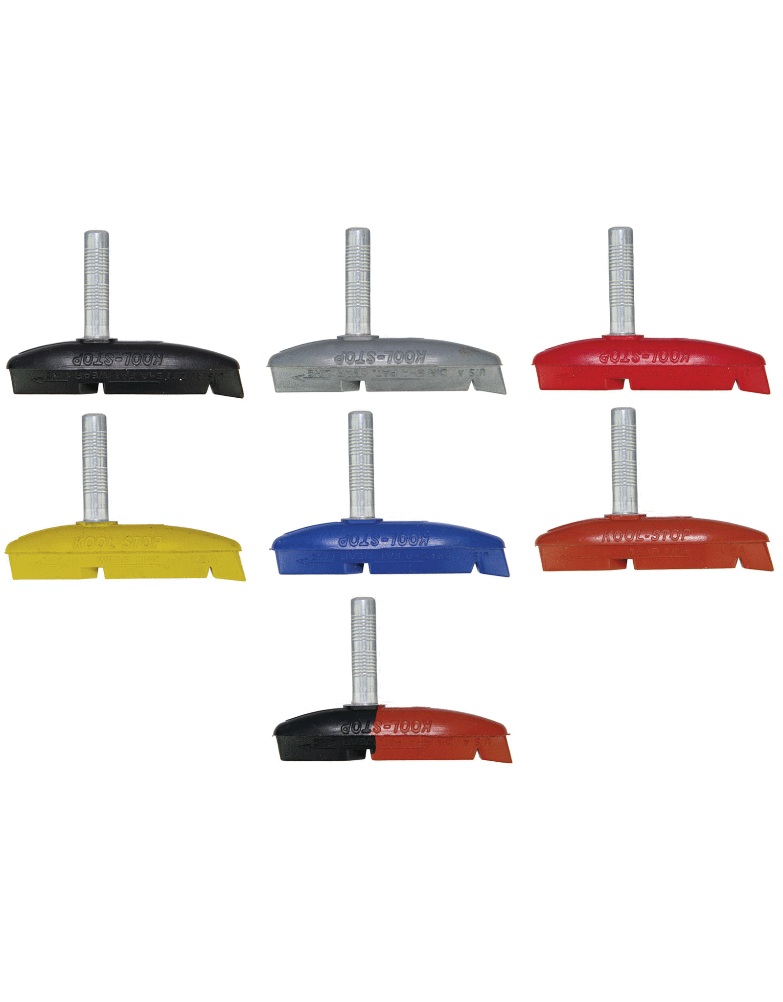 Kool Stop Kool Stop Eagle2 Canti Pads Smooth Post Salmon