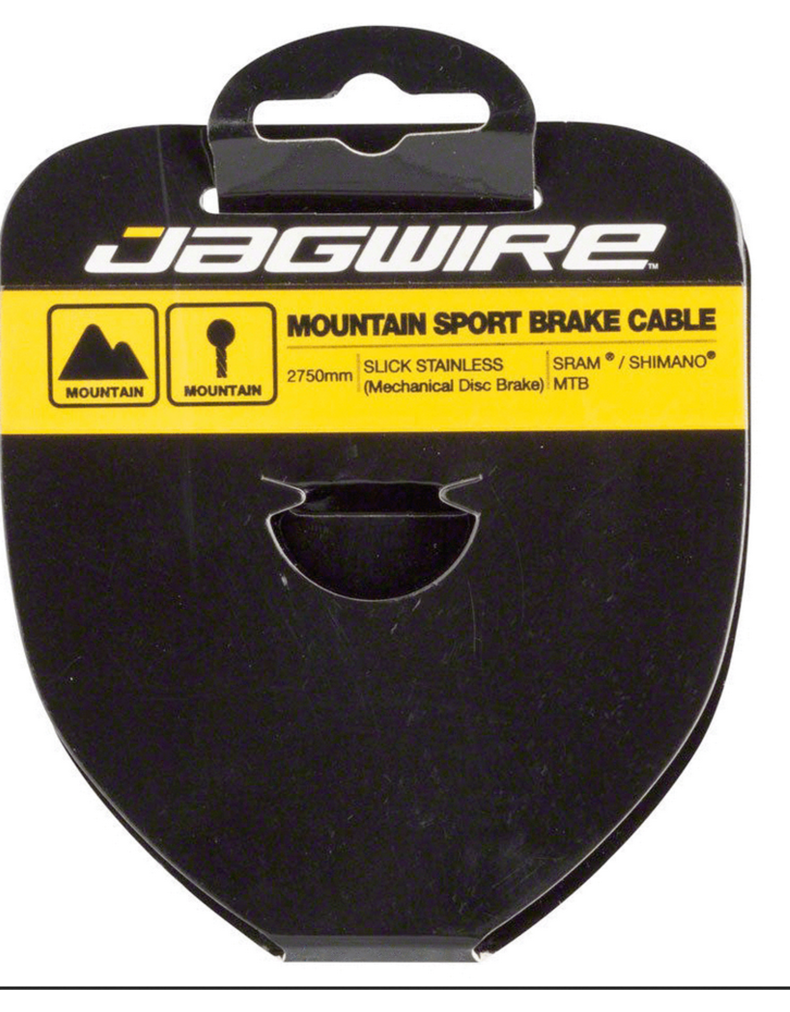 Jagwire Mountain Sport Slick Stainless Brake Cable - Natural