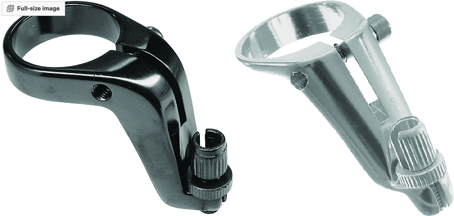TEKTRO Front Cable Hanger With Adjusting Barrel For 1" Steerer Tubes,Silver TEKTRO Front Cable Hanger With Adjusting Barrel For 1" Steerer Tubes,Silver