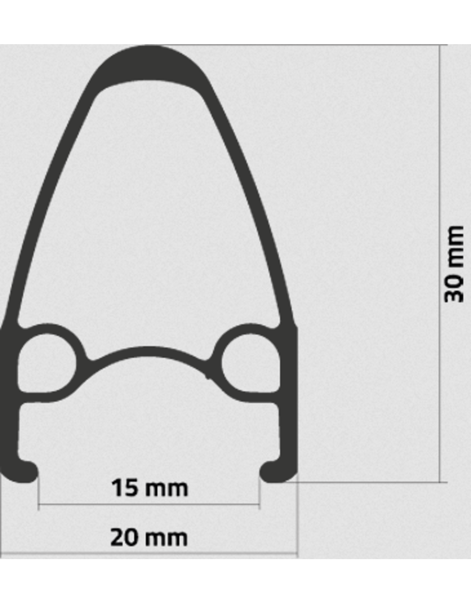 Ambrosio Ambrosio FCS30 Rim 32H Black