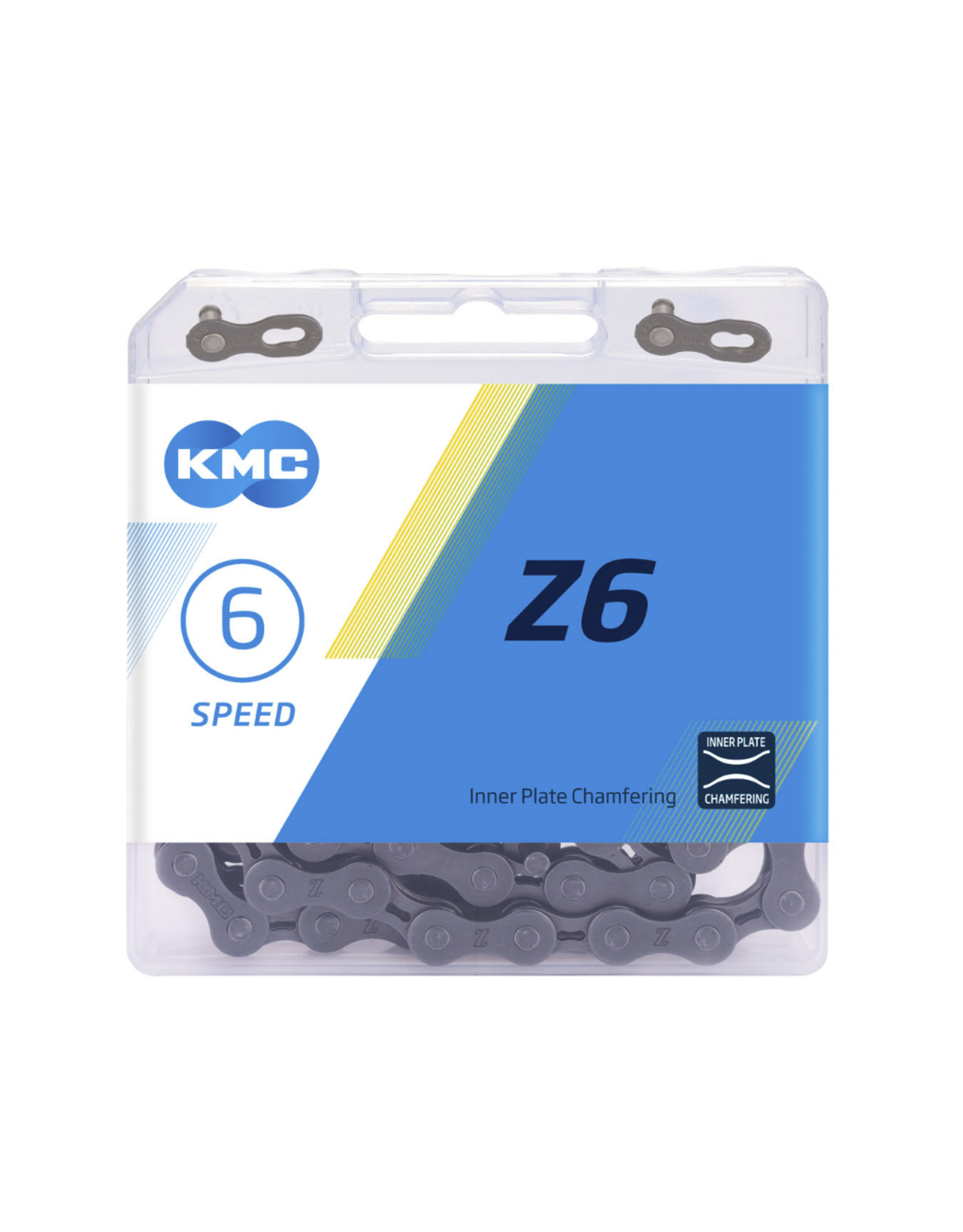 KMC KMC Z6 5-6 Speed Chain 116 Links Silver