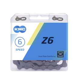 KMC KMC Z6 5-6 Speed Chain 116 Links Silver