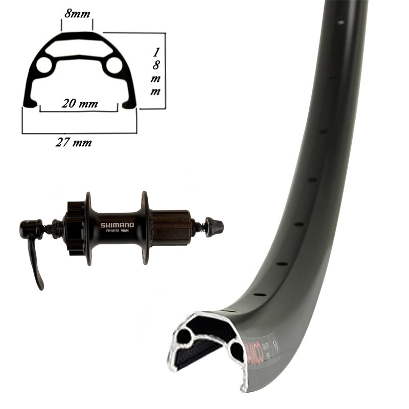 Damco Damco 650B/27.5 Disc Wheel - Natural Cycleworks