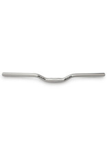 Zoom Zoom Alloy Handlebar 40mm Rise 25.4mm Clamp Silver
