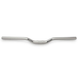 Zoom Zoom Alloy Handlebar 40mm Rise 25.4mm Clamp Silver