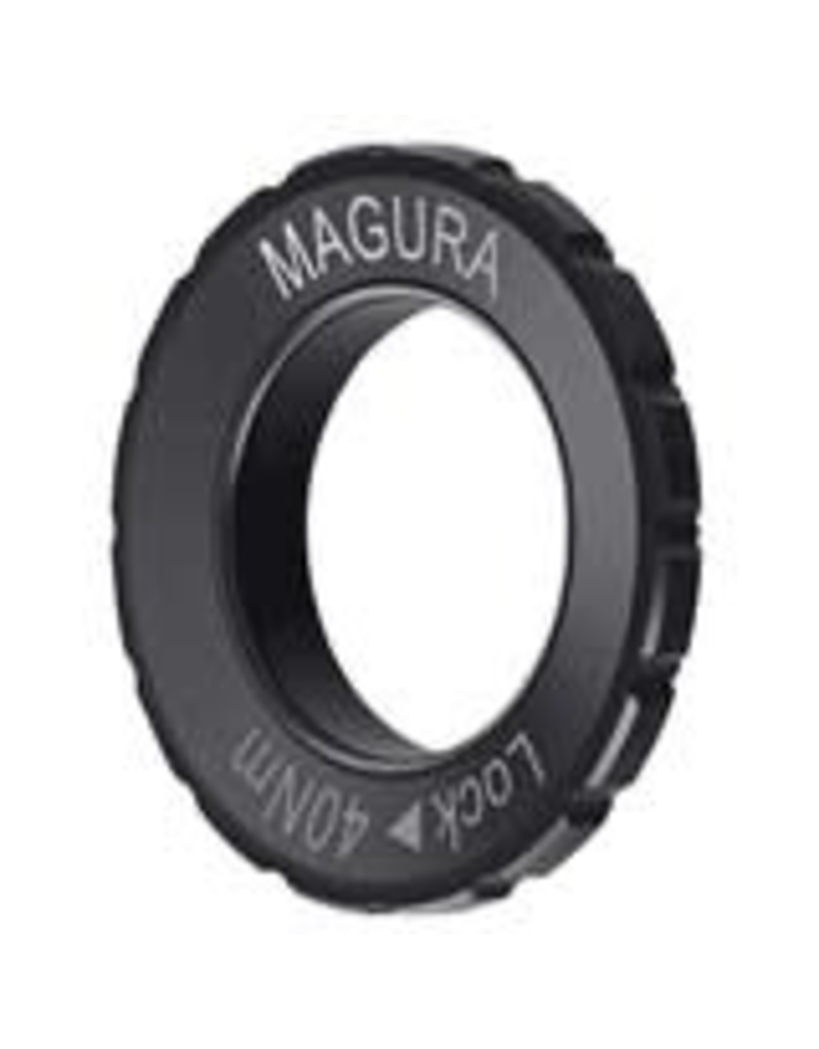 Magura Center Lock Rotor Lockring, Thru Axle - Black