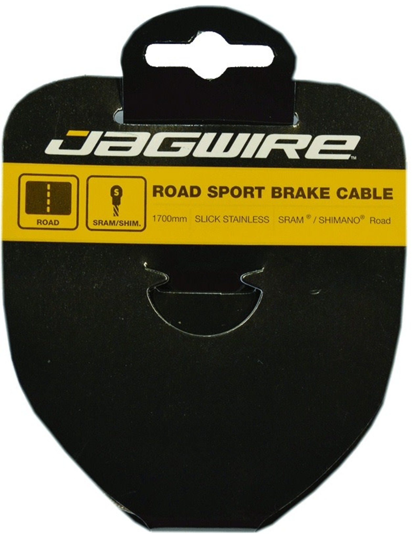 Jagwire Jagwire Road Sport Brake Cable, Slick/Stainless, - Jagwire Road Sport, 1.5x1700mm, Single