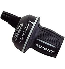 SRAM Shifter, Right, SRAM, 5.0, Twist shifter, 8 speed, 1:1 actuation