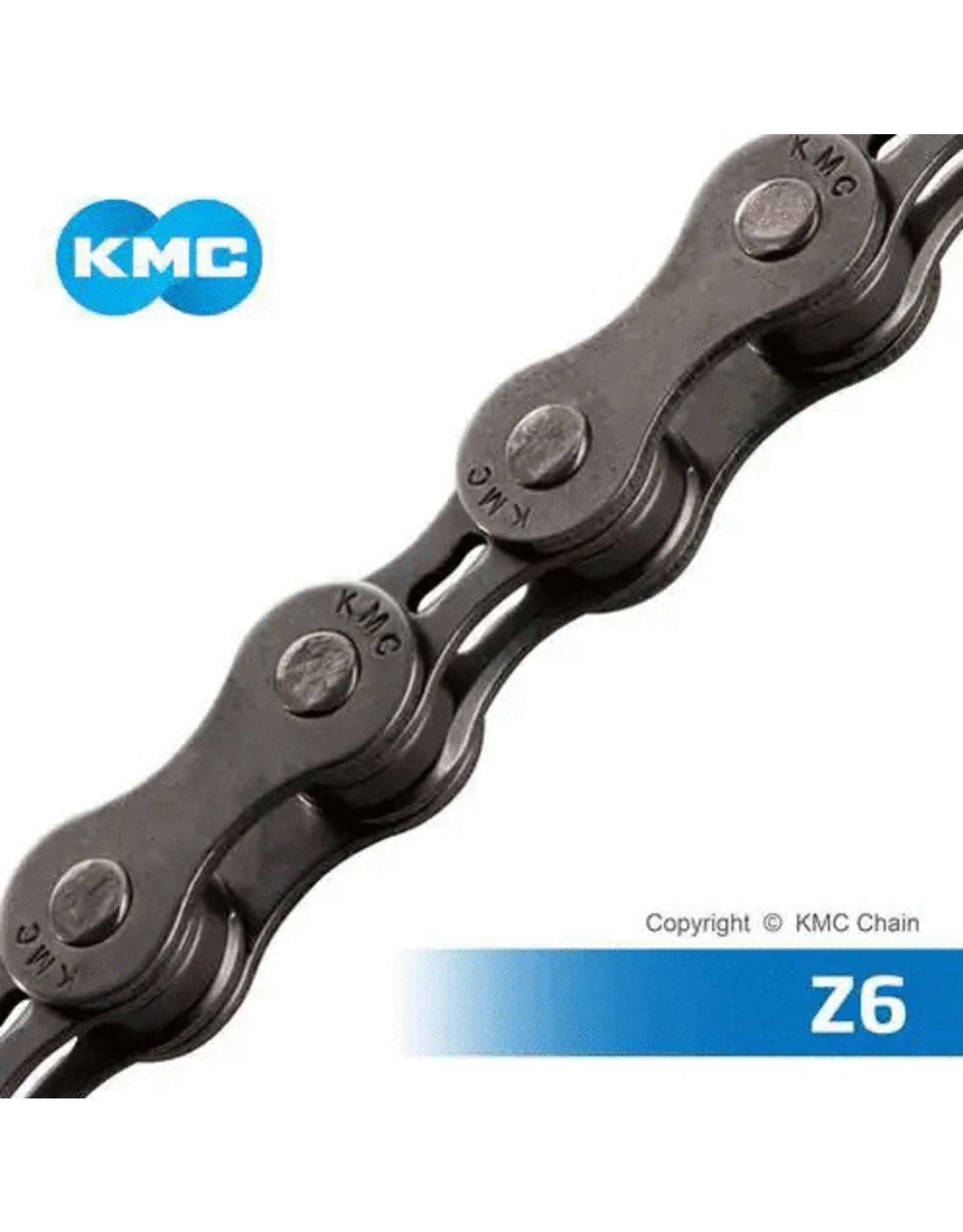 KMC KMC Z6 5-6 Speed Chain 116 Links Silver