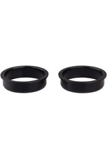 Problem Solvers Problem Solver Headtube Reducer Reduces 37mm to 34mm (1-1/4" to 1-1/8" headset) Black