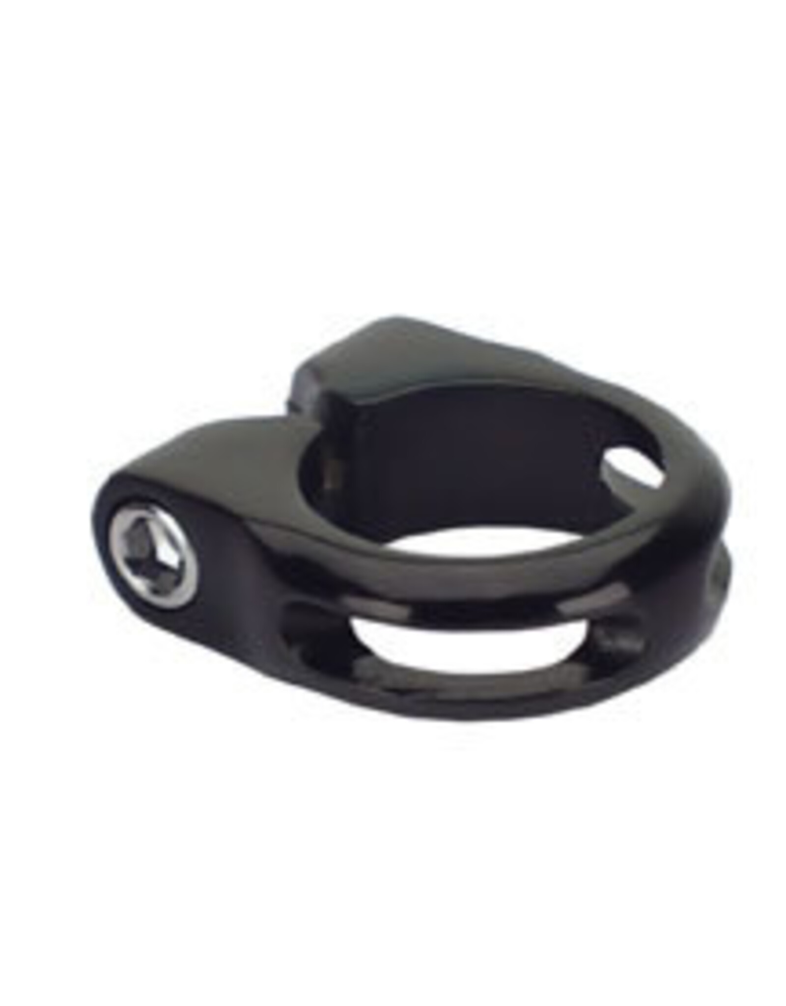 Kalloy Kalloy Seat Clamp with Bolt, 31.8 mm Black