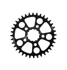 White Industries White Industries M30 TSR 1X Chainring 3/32" 38T Black