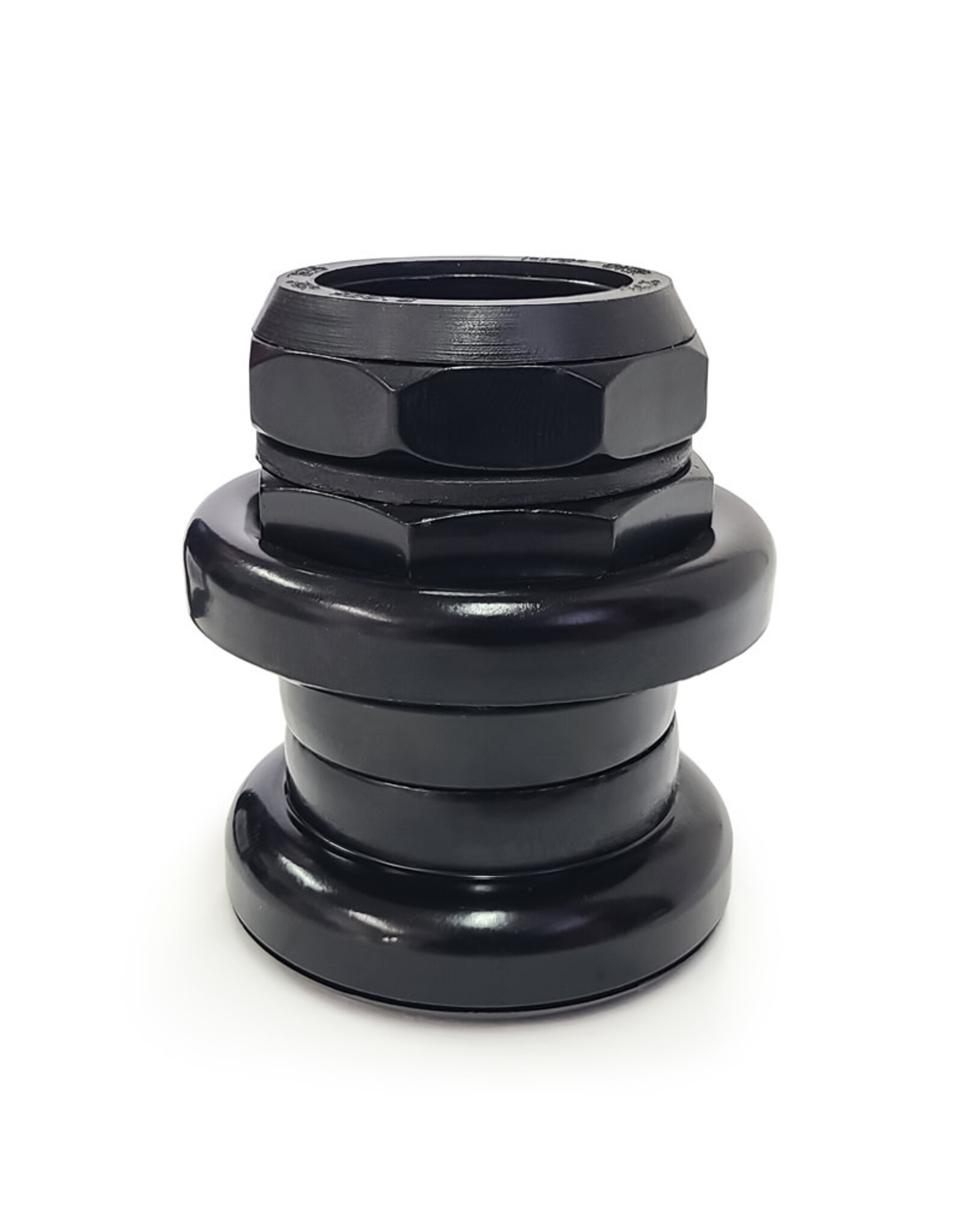 Basic 1 1/8'' Threaded Headset Black
