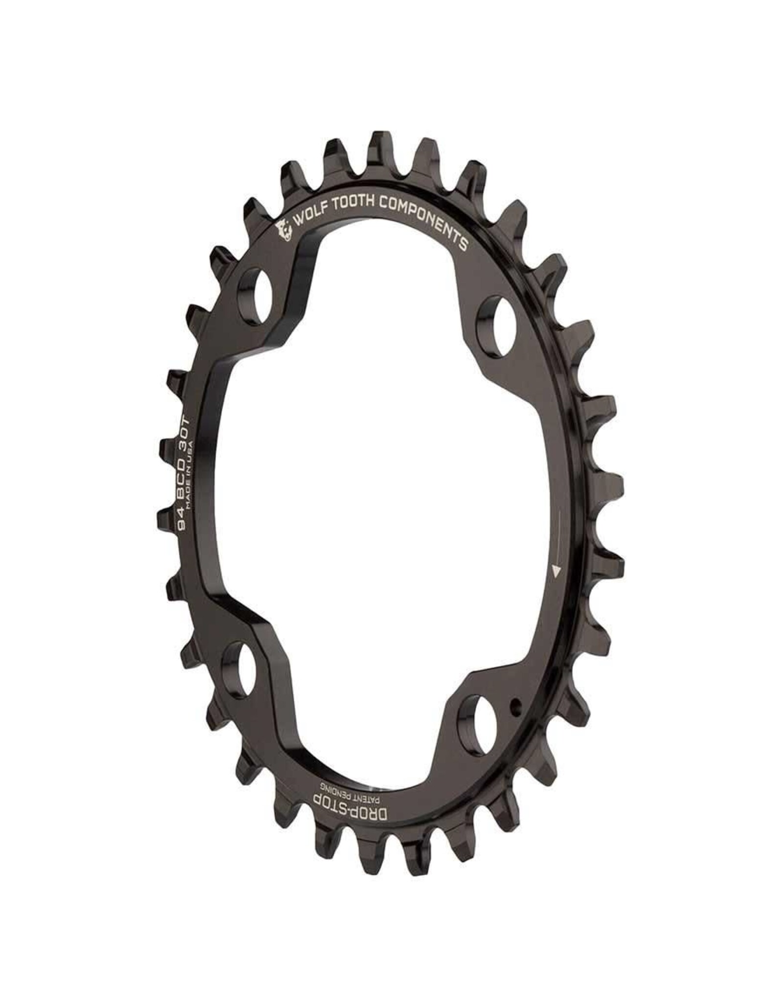 Wolf Tooth Components Wolf Tooth 32T Narrow Wide Chainring 104 4 Bolt Black