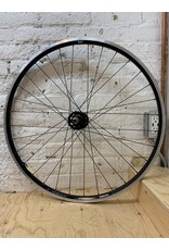 Natural Cycleworks Handbuilt Wheel 700c - Ambrosio Keba - Formula Track Rear - Doubled Butted Spokes Black