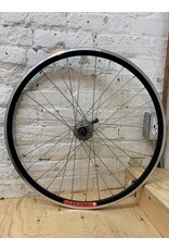 Natural Cycleworks Handbuilt Wheel 26" - Velocity Fusion - Shimano Deore M525A Front Silver - Straight Gauge Silver Spokes