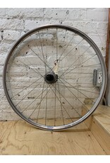 Natural Cycleworks Handbuilt Wheel 650B - Ukai Polished Rim - Shimano Deore M525 Rear Hub - Double Butted Silver Spokes