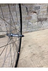Natural Cycleworks Handbuilt Wheel 700c - Ambrosio FCS30 - Bassi High Flange Track Hub Front - Double Butted Silver Spokes