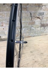 Natural Cycleworks Handbuilt Wheel 700c - Ambrosio FCS30 - Bassi High Flange Track Hub Front - Double Butted Silver Spokes