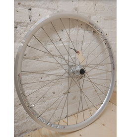 Natural Cycleworks Handbuilt Wheel - 26" Mach 1 Silver - Shimano M475 Front Silver - Straight Guage Spokes