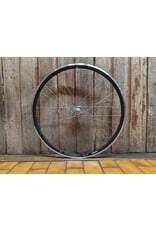 Natural Cycleworks Handbuilt Wheel 700c - Ambrosio FCS30 - Bassi High Flange Track Hub Rear - Straight Gauge Silver Spokes