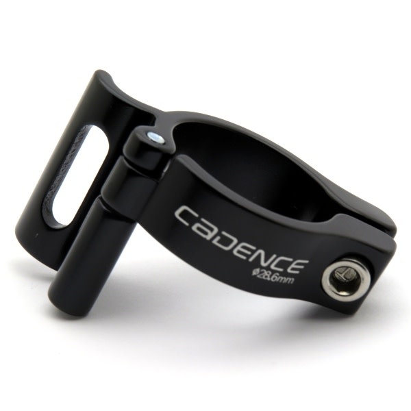 Cadence Cadence Clamp For BrazeOn Front Derailleur Black Natural