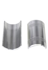 Sunlite Sunlite Handlebar Shim 22.2-25.4mm Silver