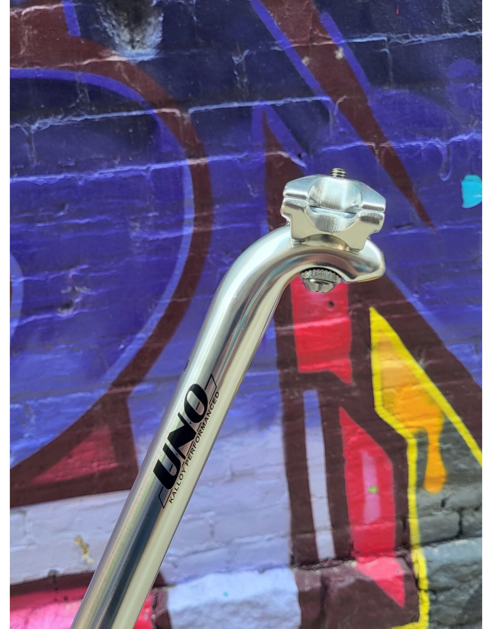 Kalloy Kalloy Uno One Bolt Seatpost Silver