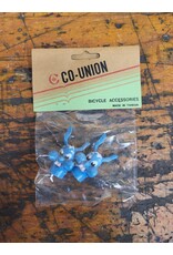 Blue Rabbit Schrader Valve Caps Pair