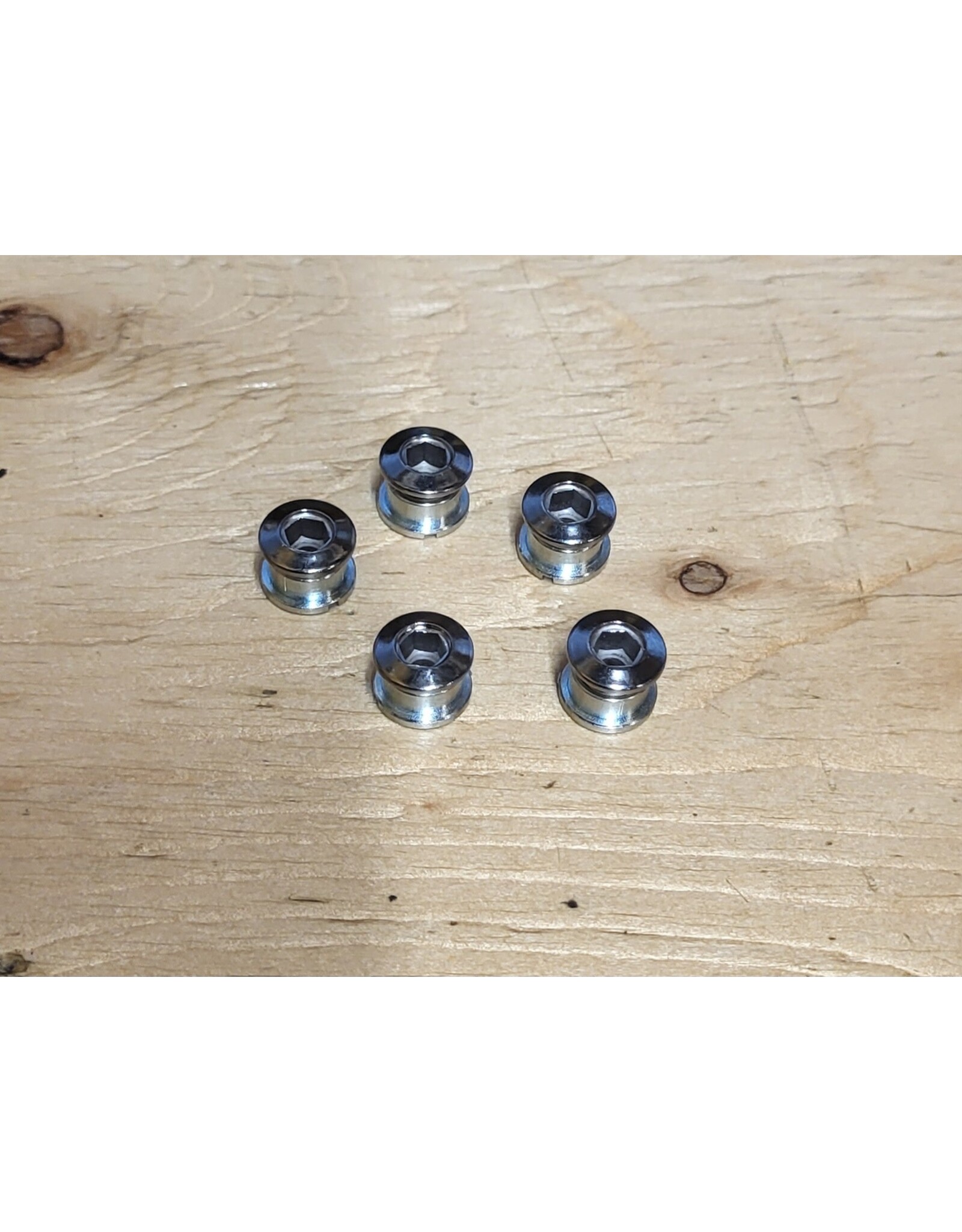Natural Cycleworks Single Speed Chainring Bolts Pack Of 5 Silver