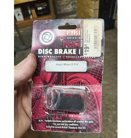 Fibrax Hope 6 Pot Mono Disc Brake Pads - Plus Compound