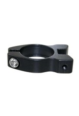 Evo Evo Seatpost Clamp With Two M5 Threaded Eyelets Black 34.9mm