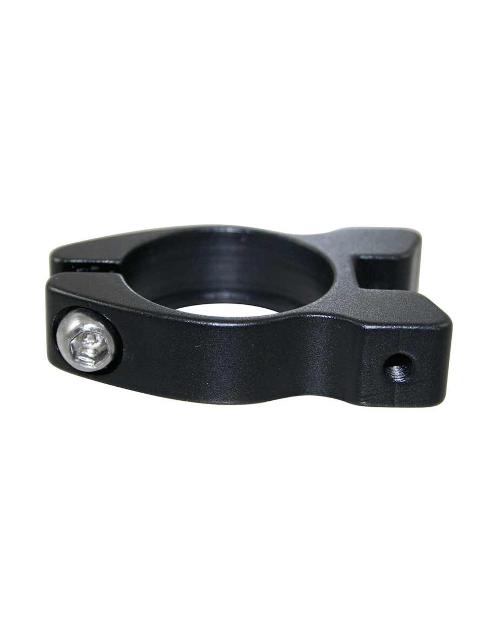 Evo Evo Seatpost Clamp With Two M5 Threaded Eyelets Black 34.9mm