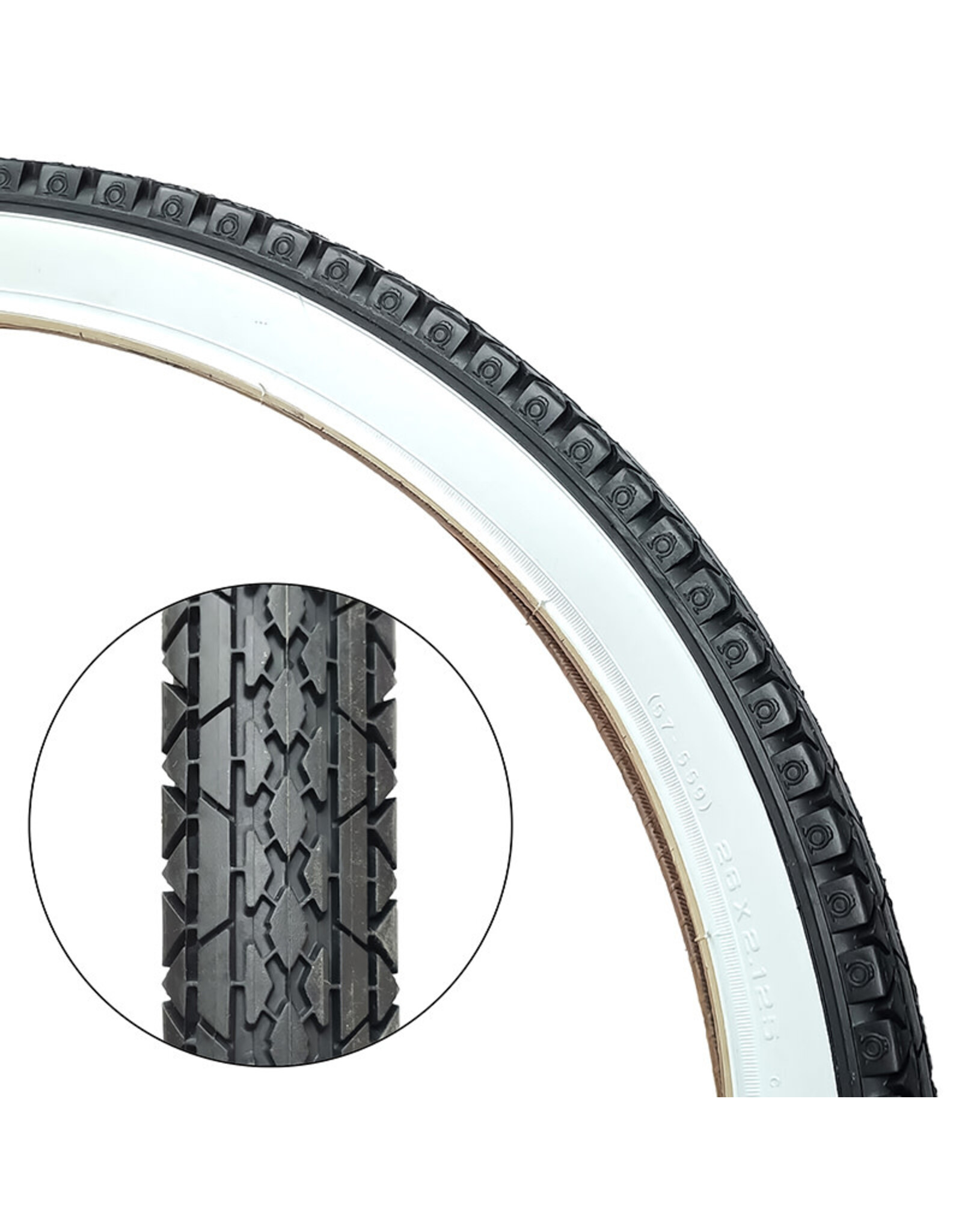 CST CST White Wall Cruiser Tire 26"x2.125"