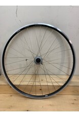 Natural Cycleworks Handbuilt Wheel 700c - Ambrosio Keba - Shimano M525 Gray Rear Disc - Double Butted Silver Spokes