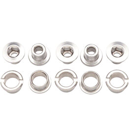 Problem Solvers Problem Solvers Single Chainring Bolts Silver Stainless