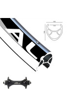 Alex Rims Damco 700c Wheel Alex R450 Shimano RS400 Black Front 100OLD QR