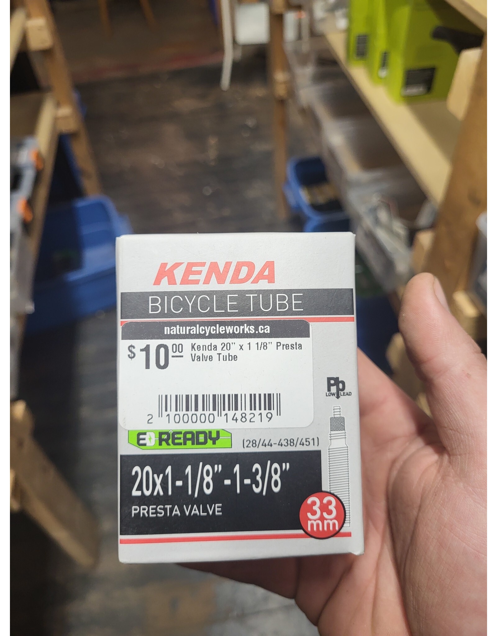 Kenda Kenda 20” x 1 1/8” Presta Valve Tube